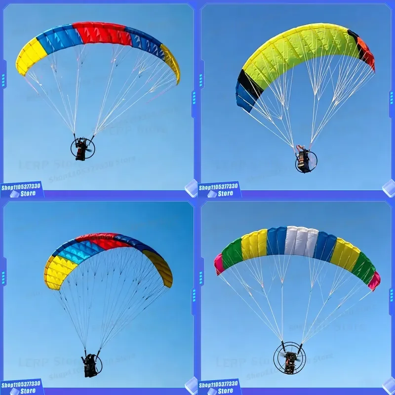 New Remote Control Powered Paraglider Outdoor Leisure Flying Toy