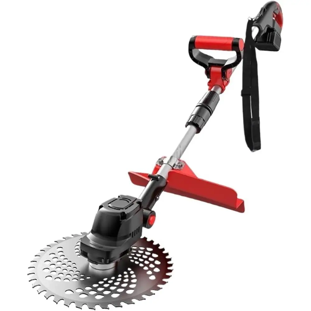 

21V Cordless Electric Hedge Trimmer, Lawn Mower, and Brush Cutter with Rechargeable Battery for Garden Maintenance Tools