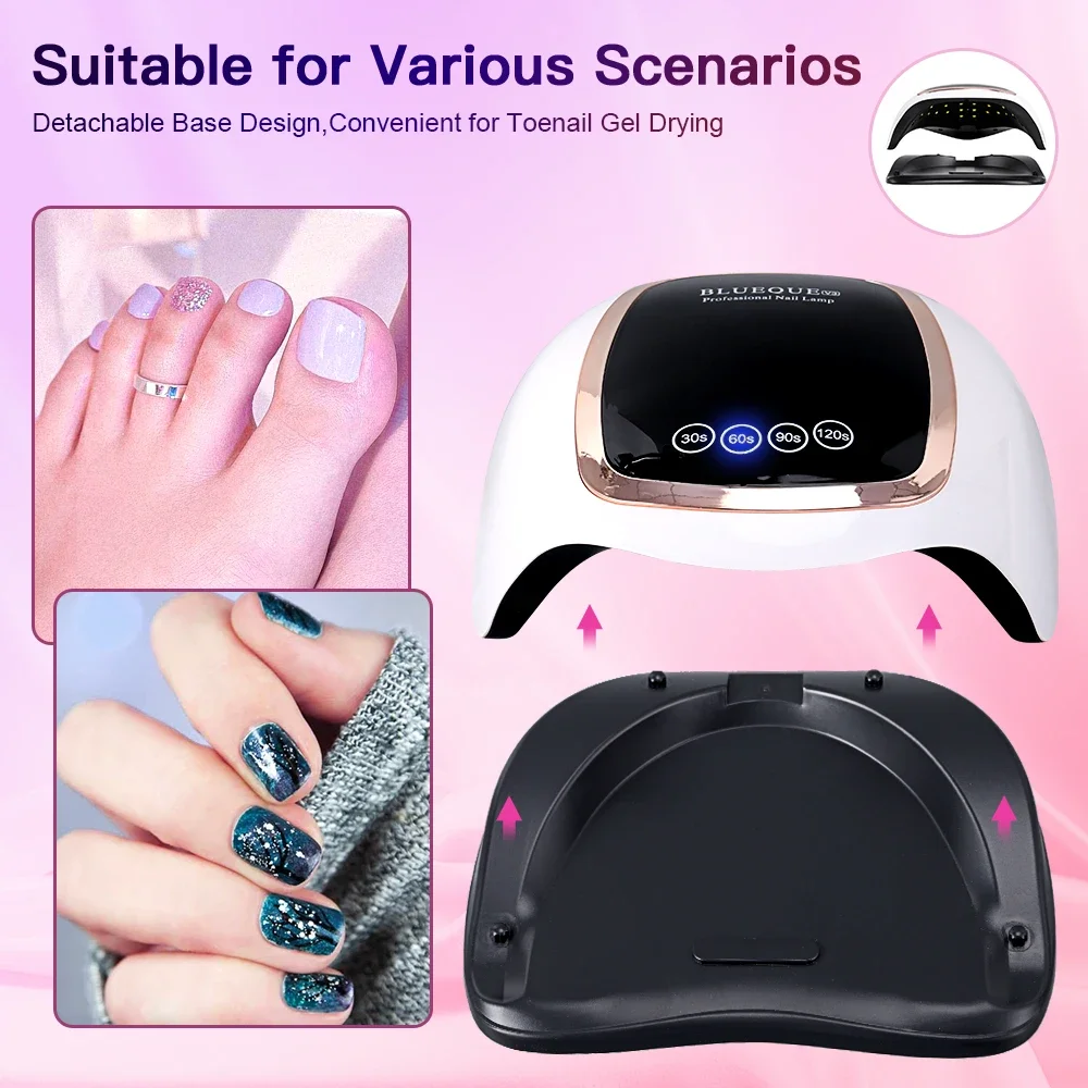 V3 UV LED Nail Lamp Professional Nail Curing Lamps for Home Salon Led Drying Lamps for Nail Equipment Dryer for Gel Polish