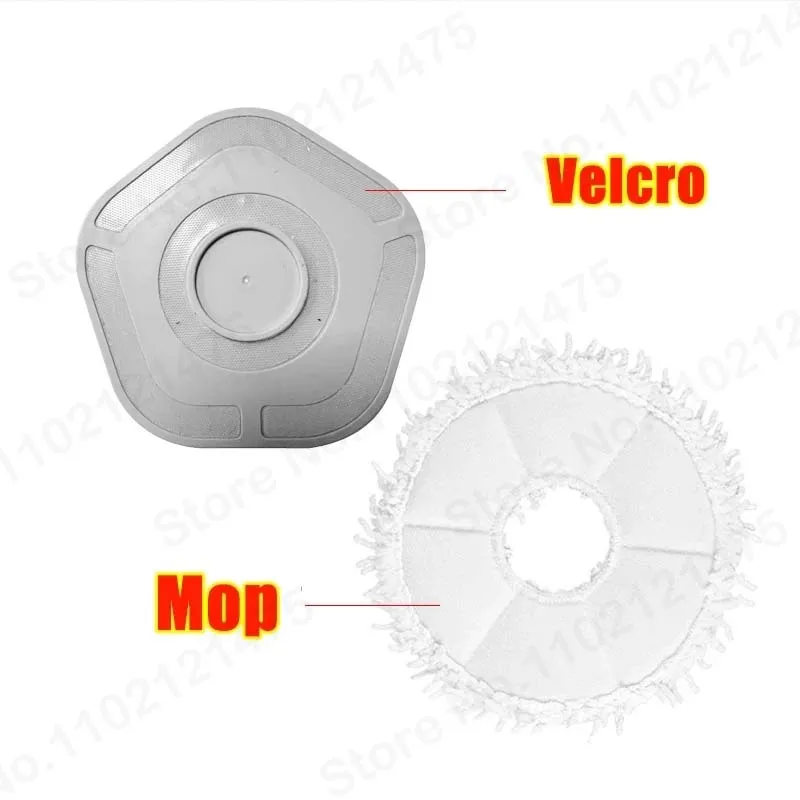 Đĩa Có Thể Rửa Được Cây Lau Nhà Miếng Lót Vải Bên Chính Bàn Chải Bộ Lọc Hepa Hộp Bụi Replacemen Hút Chân Không Phần Cho Dreame Bot W10 Pro phụ Kiện