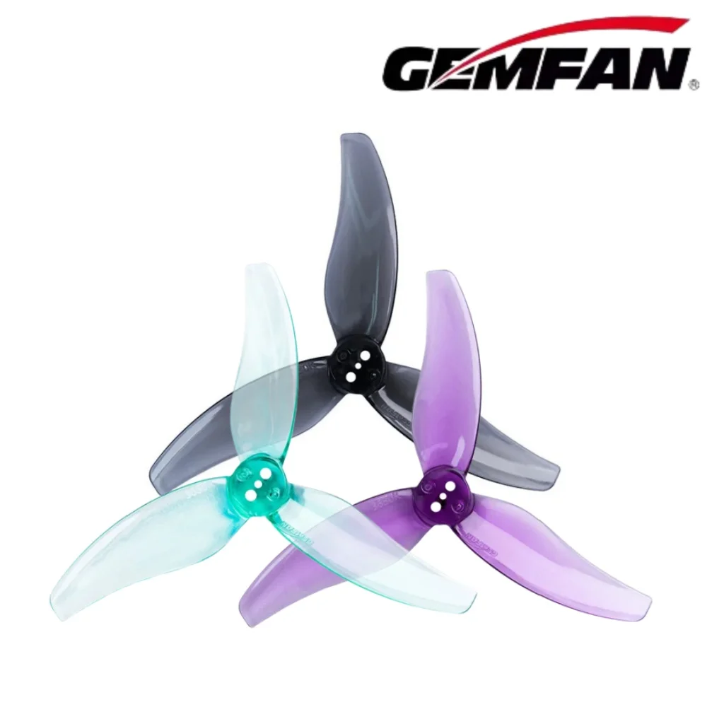 2Pairs/4pcs Gemfan Hurricane 3630 3.6X3X3 3-Blade PC Propeller 1.5mm CW CCW for FPV Freestyle 3.5inch Drone 2004