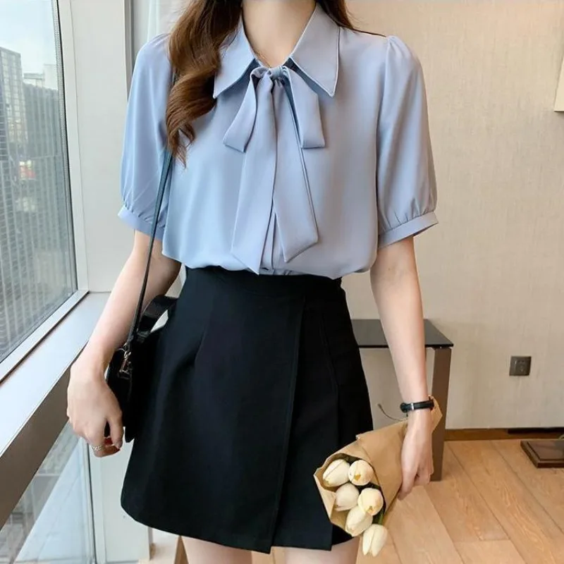 

Темпераментная рубашка с длинными рукавами, шифоновая рубашка, женский новый стиль, высококачественный профессиональный топ