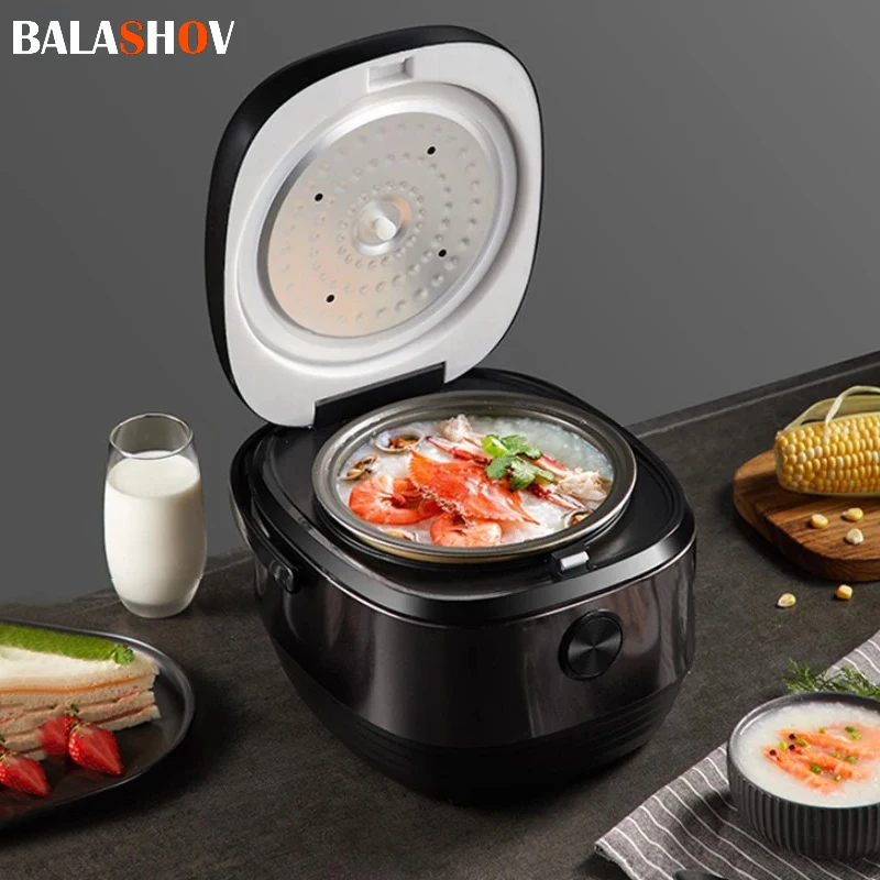 

3L Electric Rice Cooker Multicooker Home Kitchen Pots Offers Utensils Non Stick Pots for Multifunctional Cooking 220V Pot