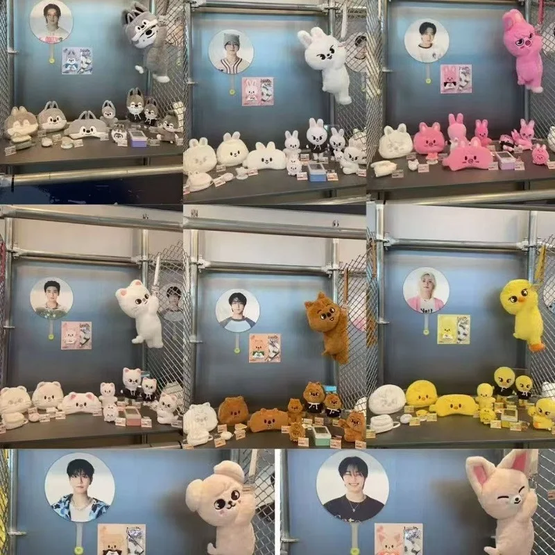 

SKZOO Plush Backpack STRAY KIDS Li Longfu Fang Huang Xuanchen SKZ Wolf Rabbit Dog Doll Crossbody Bag Network Celebrity Gift