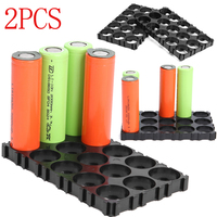 2PCS 3x5 Cell Holder 18650 Lithium Battery Case Holder Cylindrical Batteries Spacer Bracket for DIY 18650 Battery Pack Storage