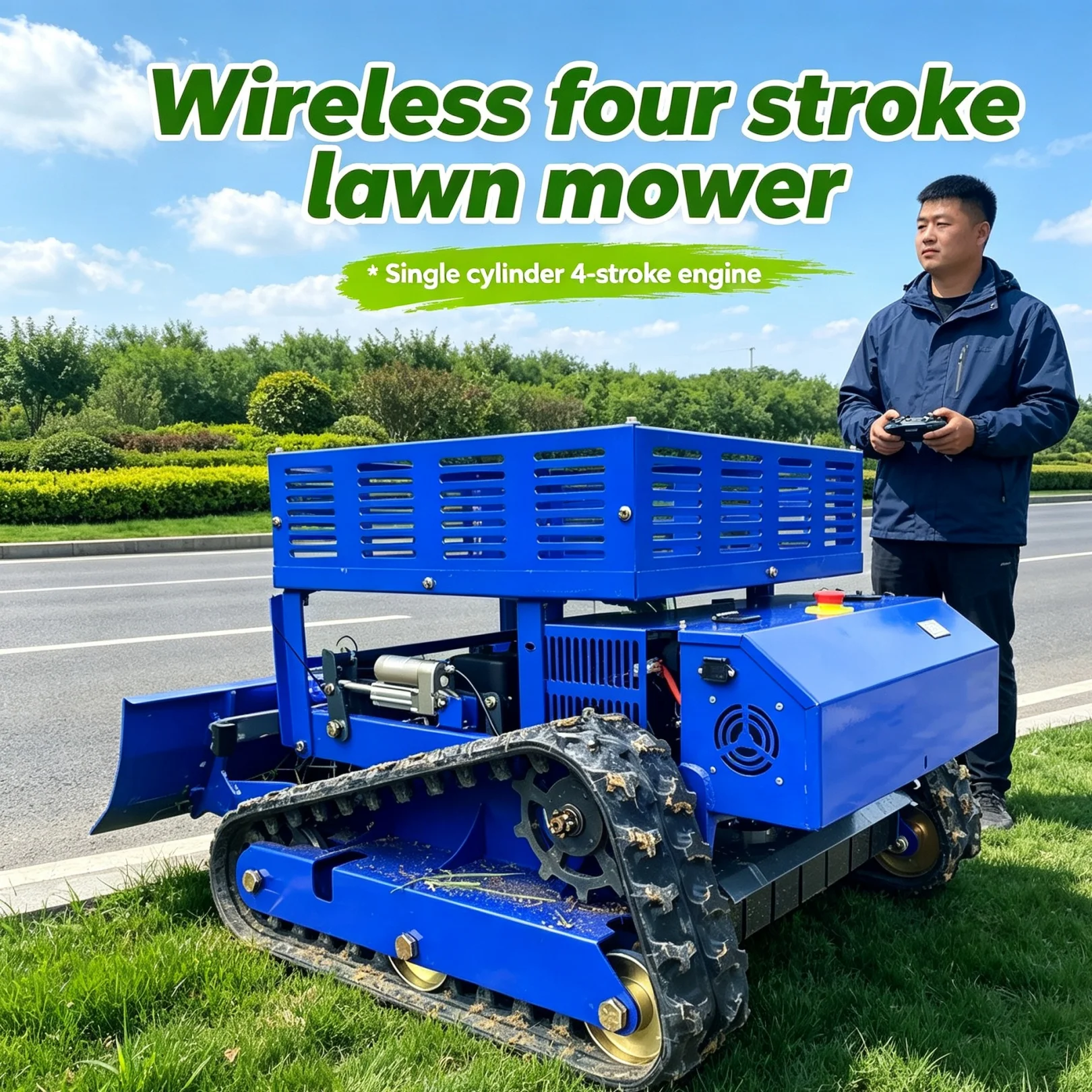Lawn Mower Battery - جزازة عشب دوارة مخصصة لجميع التضاريس