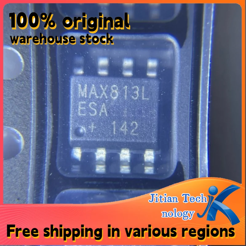 10PCS 100% new MAX813LESA MAX813L SOP8 Monitoring circuit IC Channel direct sales