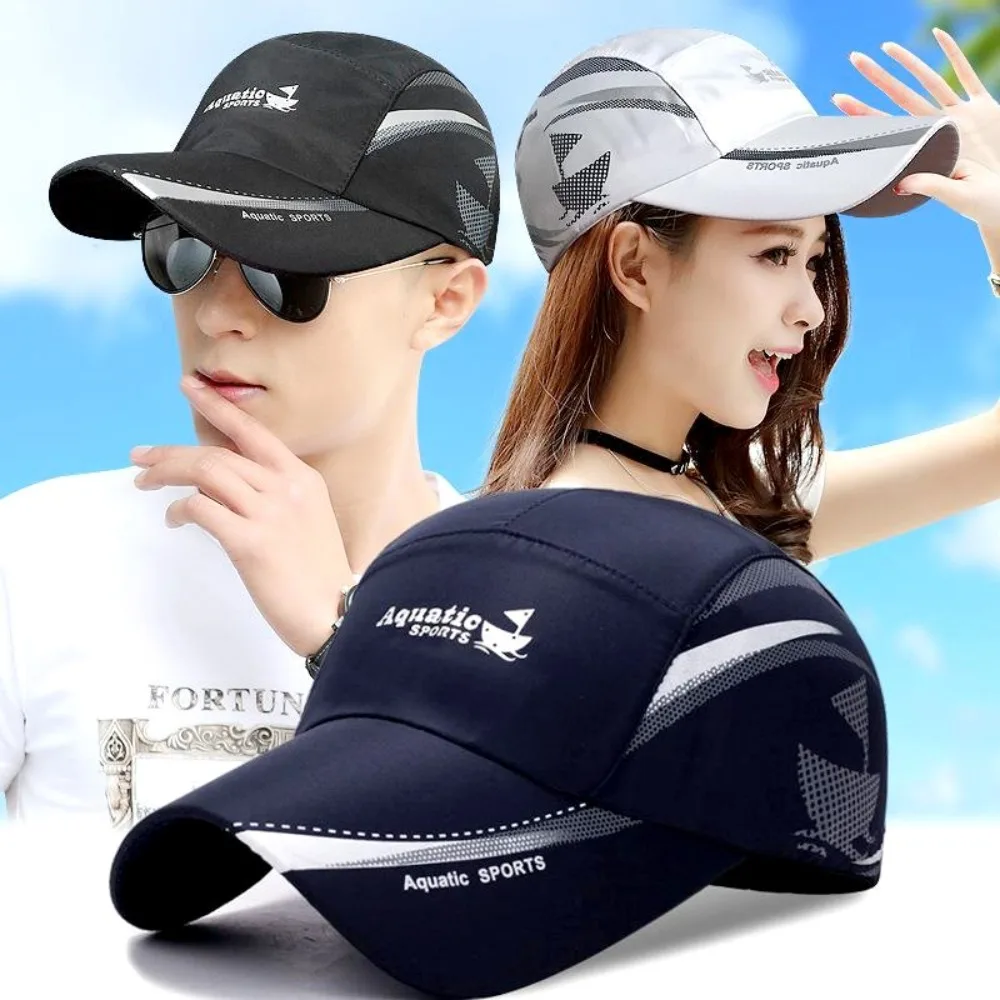 

Men Women Breathable Summer Qucik Dry Baseball Caps Golf Fishing Cap Baseball Hats Sunscreen Hats