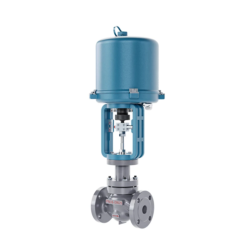 Industrial Flanged Stainless Steel Safety Air Liquid Flow Pressure Control Valve Pneumatic Valves