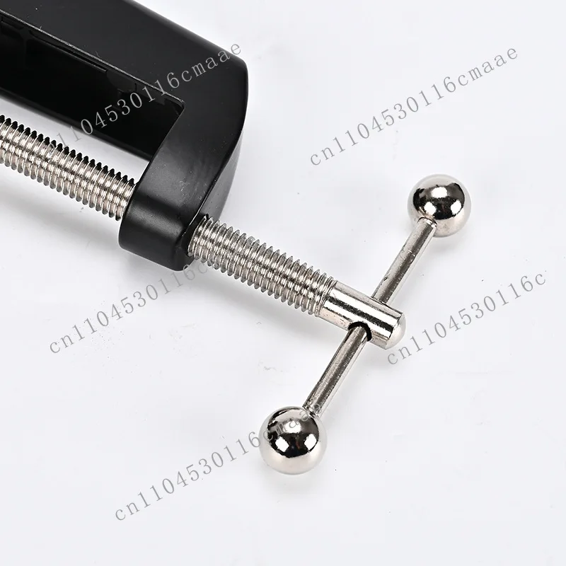 Tablet bracket Desktop live broadcast Microphone cantilever bracket Base accessories Horse buckle I-shaped strong clip