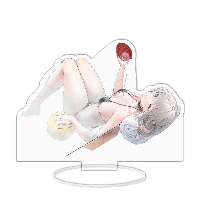 ป้ายอะคริลิคตั้งโต๊ะ Azur Lane แอนเคิร์ชเจอร์ โนชิโร่ มาสเซนา ฮาร์ดี บัว เบลลู ของตกแต่ง อนิเมะ เกม ของขวัญสำหรับแฟนๆ ของประดับตกแต่งบนโต๊ะ