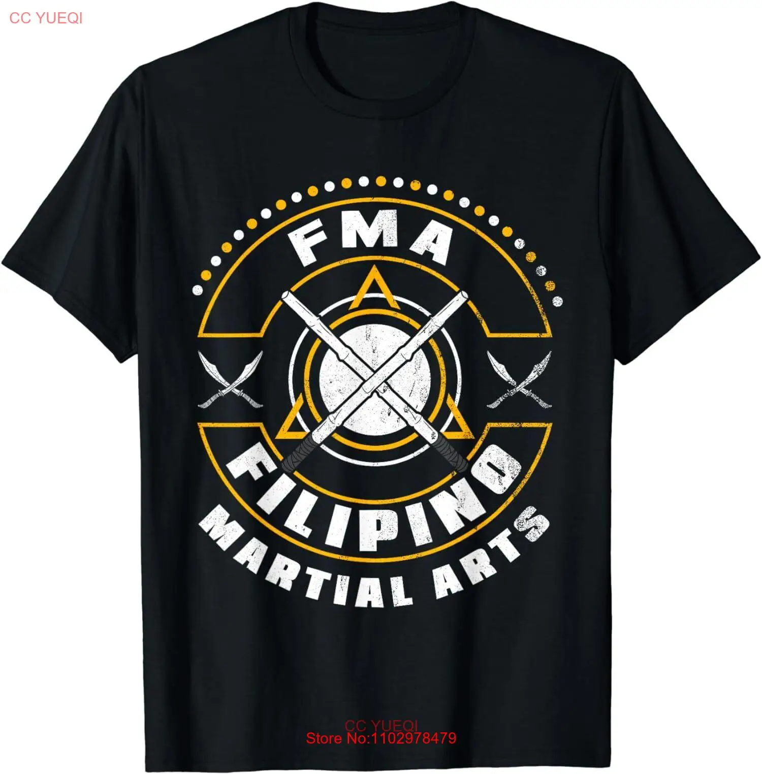 NEW LIMITED FMA Filipino Martial Arts Eskrima Kali Arnis Escrima Sticks T-Shirt