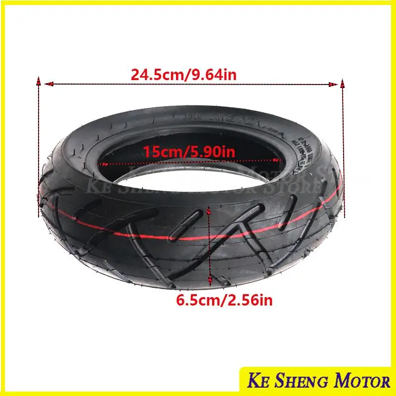 1/2pcs 10 Inch 10x3.0 Outer Tire Specially Designed For Zero 10x Scooter  Tires Essential Replacement Parts