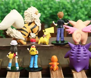 8 pcs / set Pokemon Arcanine Gengar Clefairy Sosok Koleksi Model Mainan 12 arcanine penjualan terbaik - №