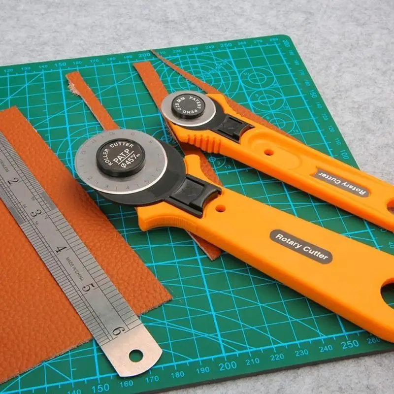 97BA الجلود النسيج الخياطة المتداول Cutte 28 مللي متر النسيج القاطع الجلود القواطع الدوارة