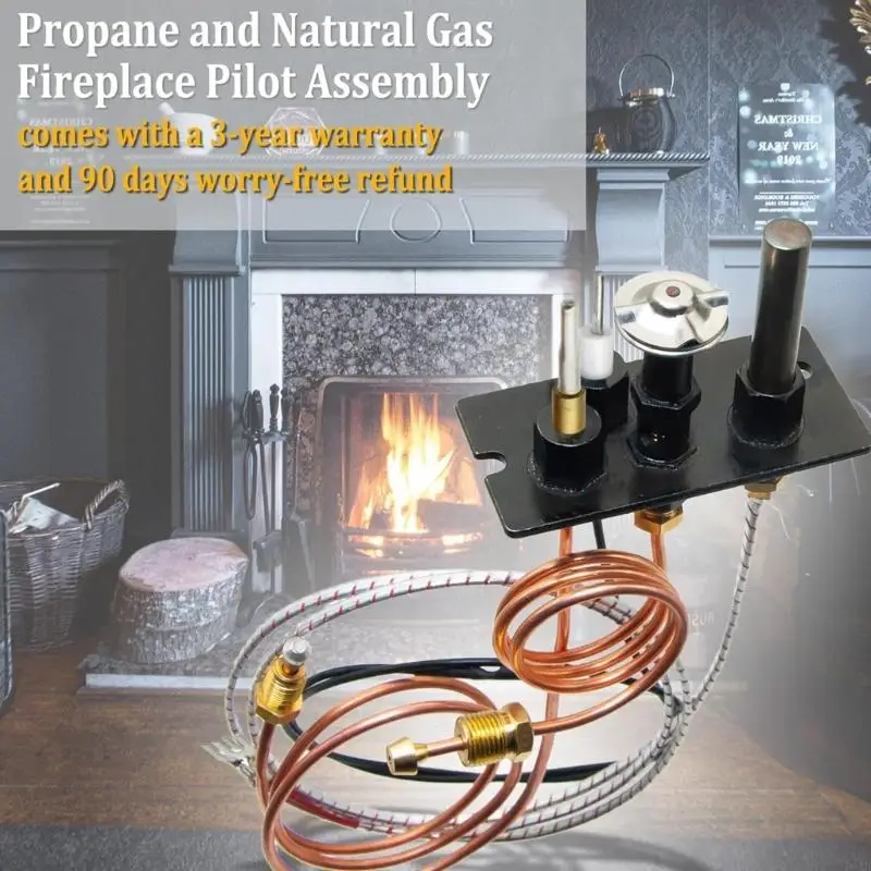 تشمل تجميع طيار غاز البروبان D0AB Thermopile 230-1781 2103-011 2103-010 W010-0801 10002265 69L17 لموقد المواقد