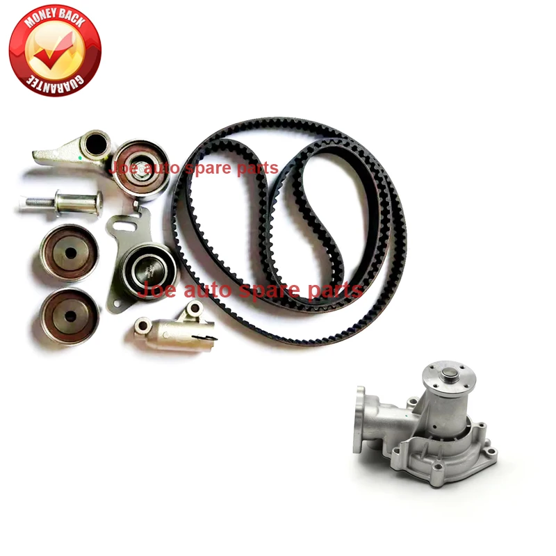 

4D56 4D56HP 4d56U Engine Timing Tensioner belt Kit water pump for Mitsubishi L200 Pajero Sport Triton 16V 2.5 D DI-D TD L 2005-