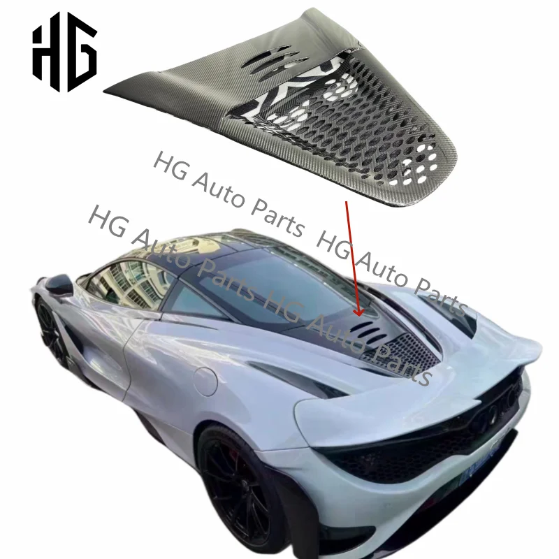 

High Quality Real Carbon Fiber Trunk Engine Cover For Mclaren 720S Upgrade To 765LT Rear Bonnet Hoods