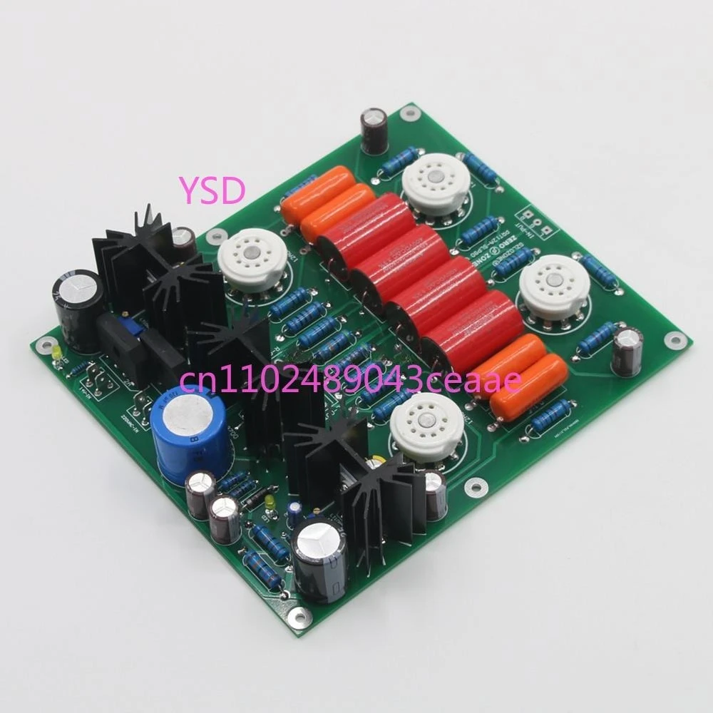 

Плата стерео предусилителя HiFi 12AU7 на базе схемы предусилителя US CARY-SLP90