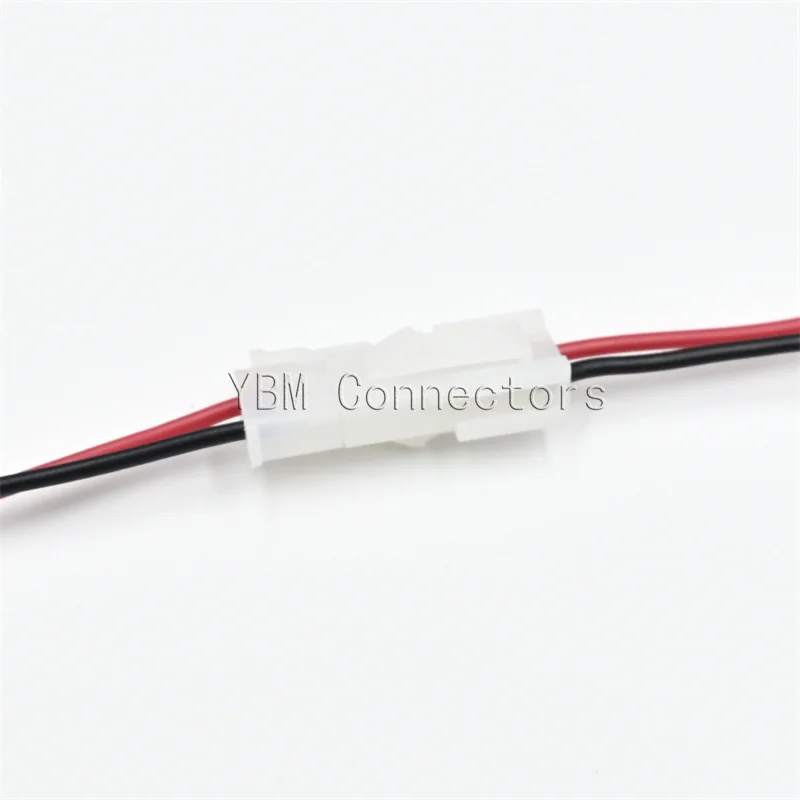 2PCS 30CM 5556 5557 5559 2*2/3/4/5/6/8/10 PIN connector male female plug with wire cable 4.2MM PITCH 18AWG 2X1/2X3/2X4/2X5/2x6