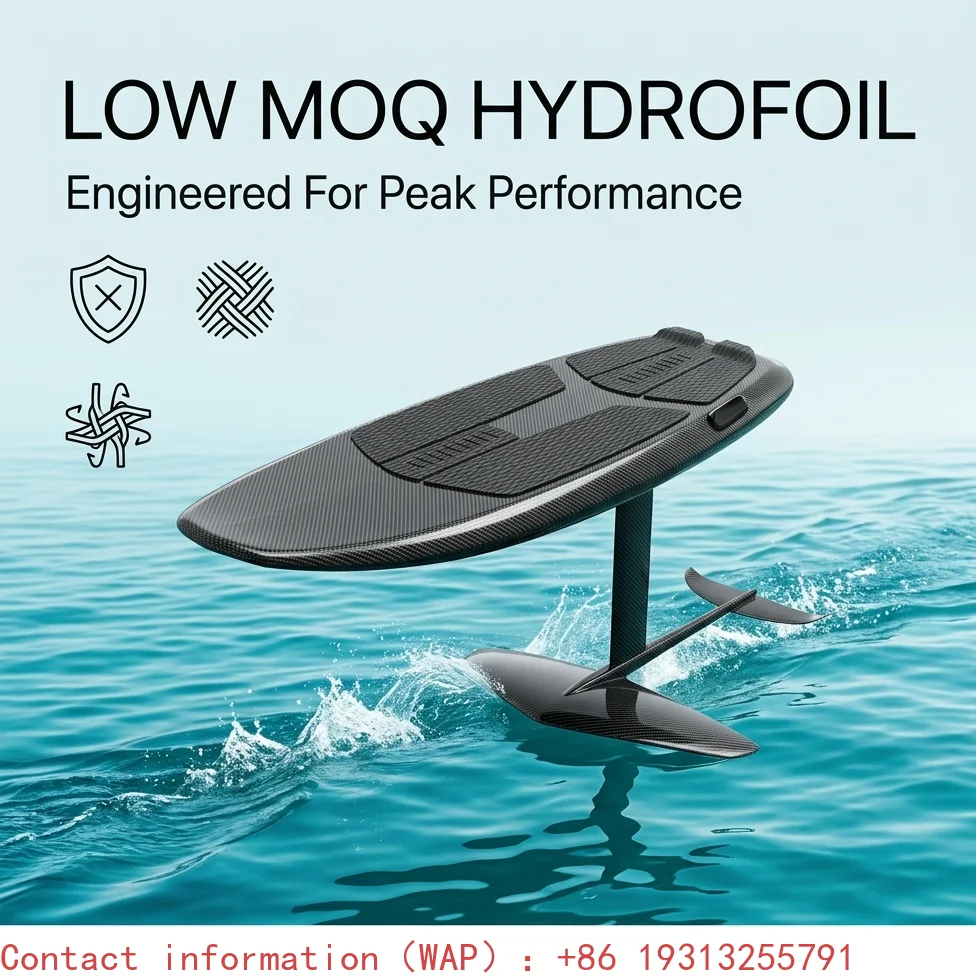CarbonlectricSurf Board 8KW 120 Minutes Run Time Motorsurf Affordable Hydrofiling Water Jump Board