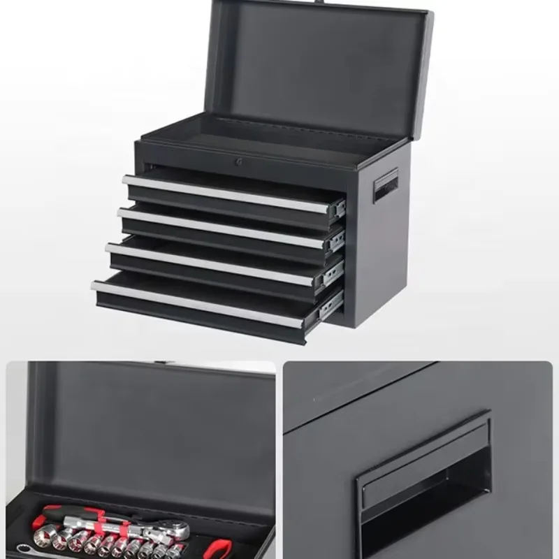 8 Drawer Rolling Tool Chest Heavy Duty Metal Cabinet With Lockable Wheels For Garage Workshop And Auto Repair