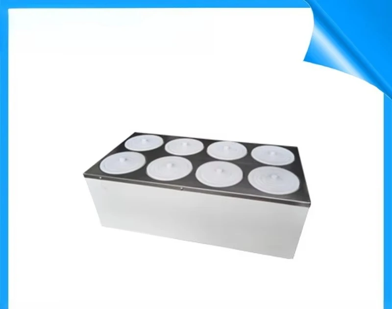 electric heating constant temperature water bath, double row six holes