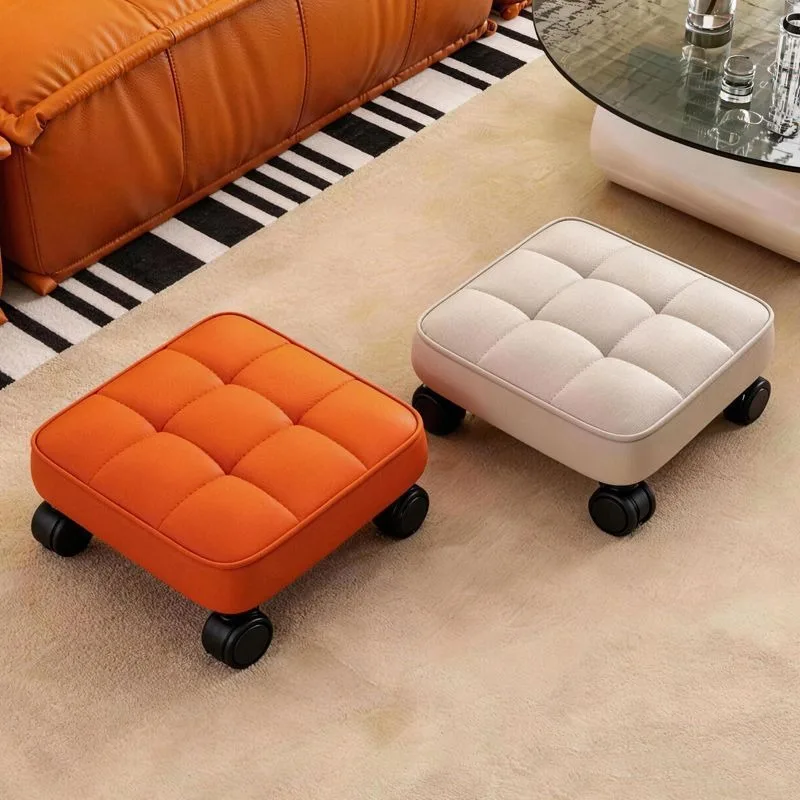 Pulley low stool household stool living room with baby toddler artifact lazy beauty sewing children's express bench universal image 3