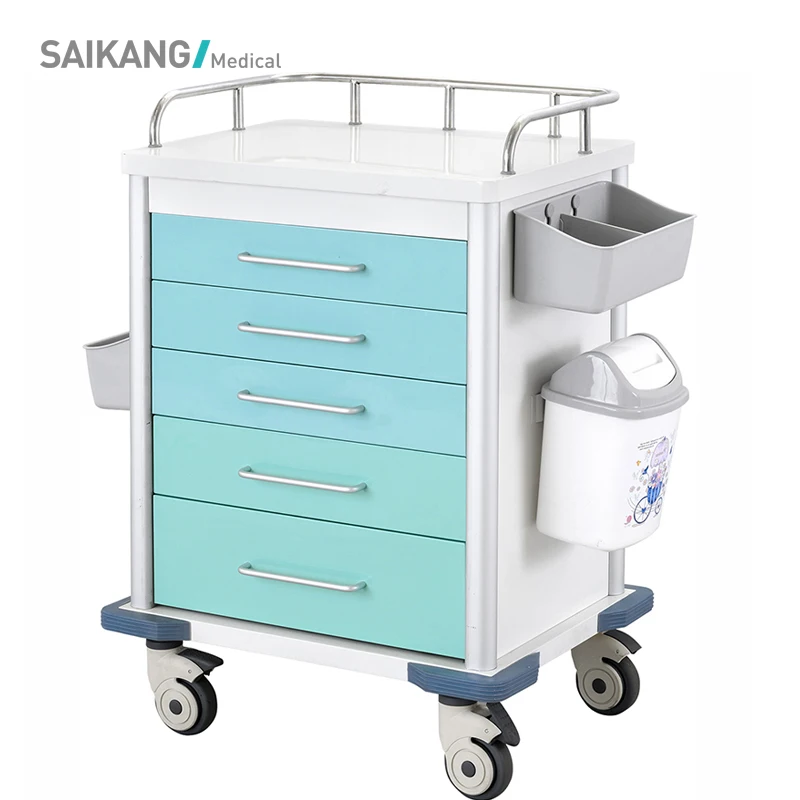

SKR040 Cheap Medical Device Emergency Trolley