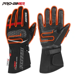 Motorcycle Riding Gloves, Lithium Battery Powered Warm Gloves, Outdoor Waterproof, Winter