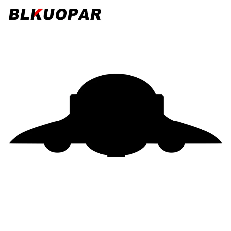 

BLKUOPAR For Spaceship Car Stickers Sunscreen Decals Windshield Refrigerator Waterproof Funny Vinyl Material Custom Printing