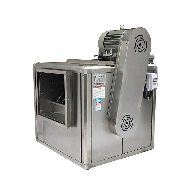 Deyue CE Certified Centrifugal Fire Smoke Exhaust Fan With Thermal Overload Protection