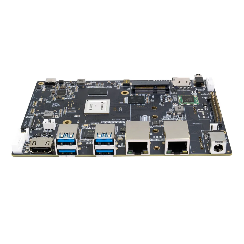 

Banana Pi BPI-F3 SpacemiT K1 8 Core RISC-V chip 4G LPDDR4 16G eMMC 2.0TOPs AI computing power Industrial Grade Development Board