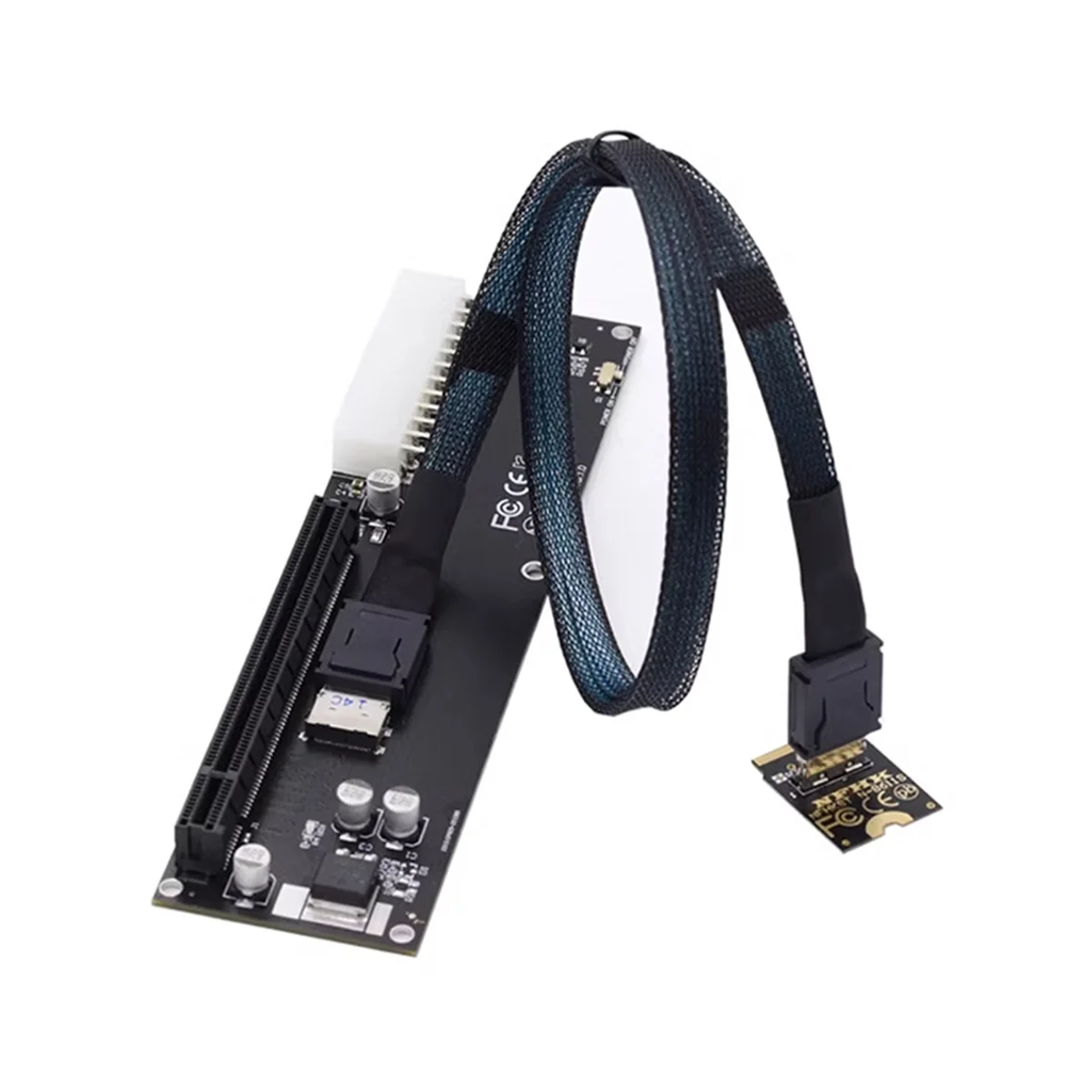 Imagem -06 - Placa Gráfica Externa para Oculink Adaptador para Sff8612 Sff9611 Pci-e 16x 2230 M.2 M-key Gpd Win Max2