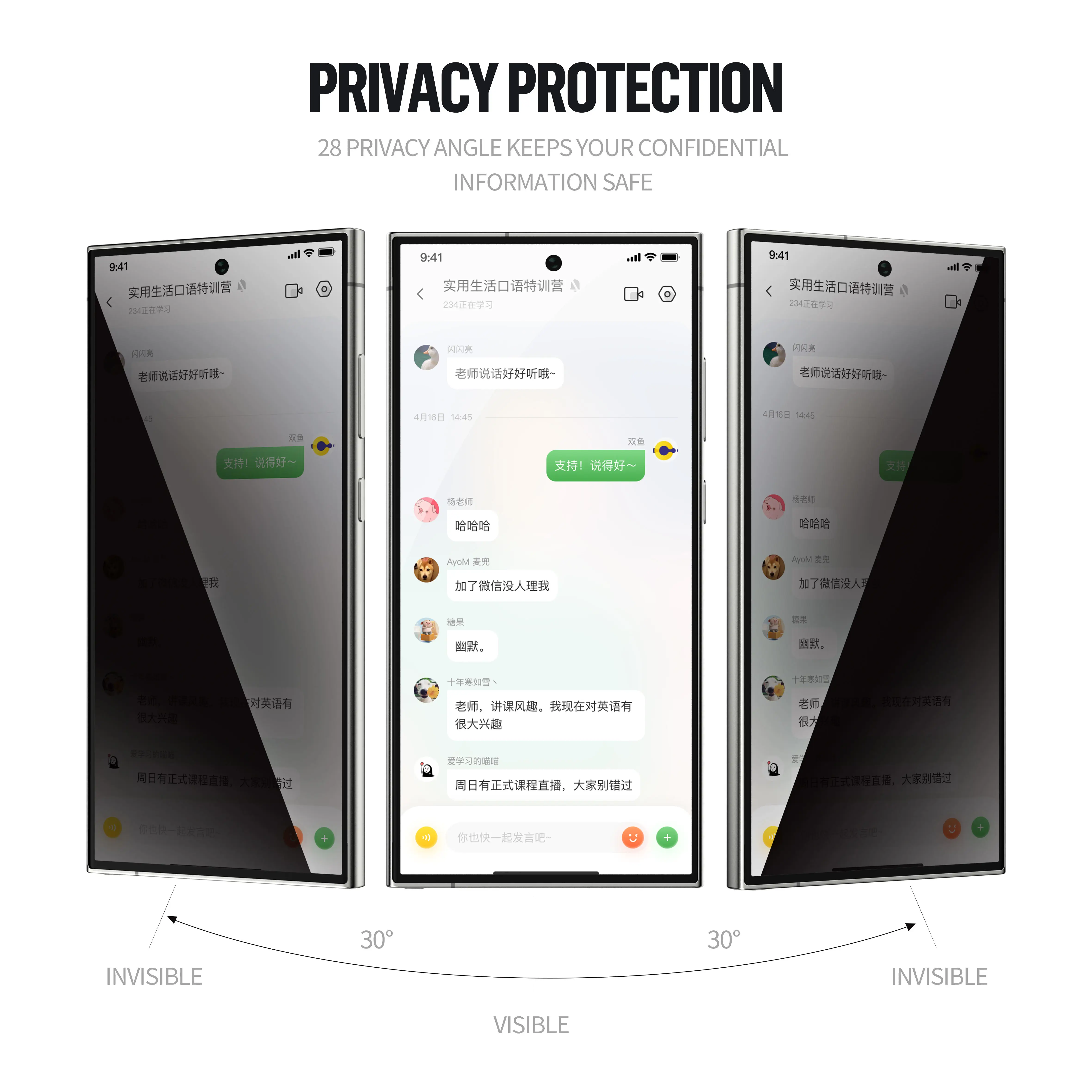 BLUEO For Samsung Galaxy S25 Ultra  Full Coverege Anti-Peep Tempered Privacy Screen Protector Glass For Samsung Galaxy S25 Edge