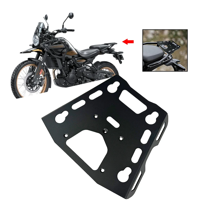 

Motorcycle Rear Luggage Carrier Rack Cargo Storage Tail Box Support Shelf Bracket For Royal Enfield Himalayan 450 452 2024 2025