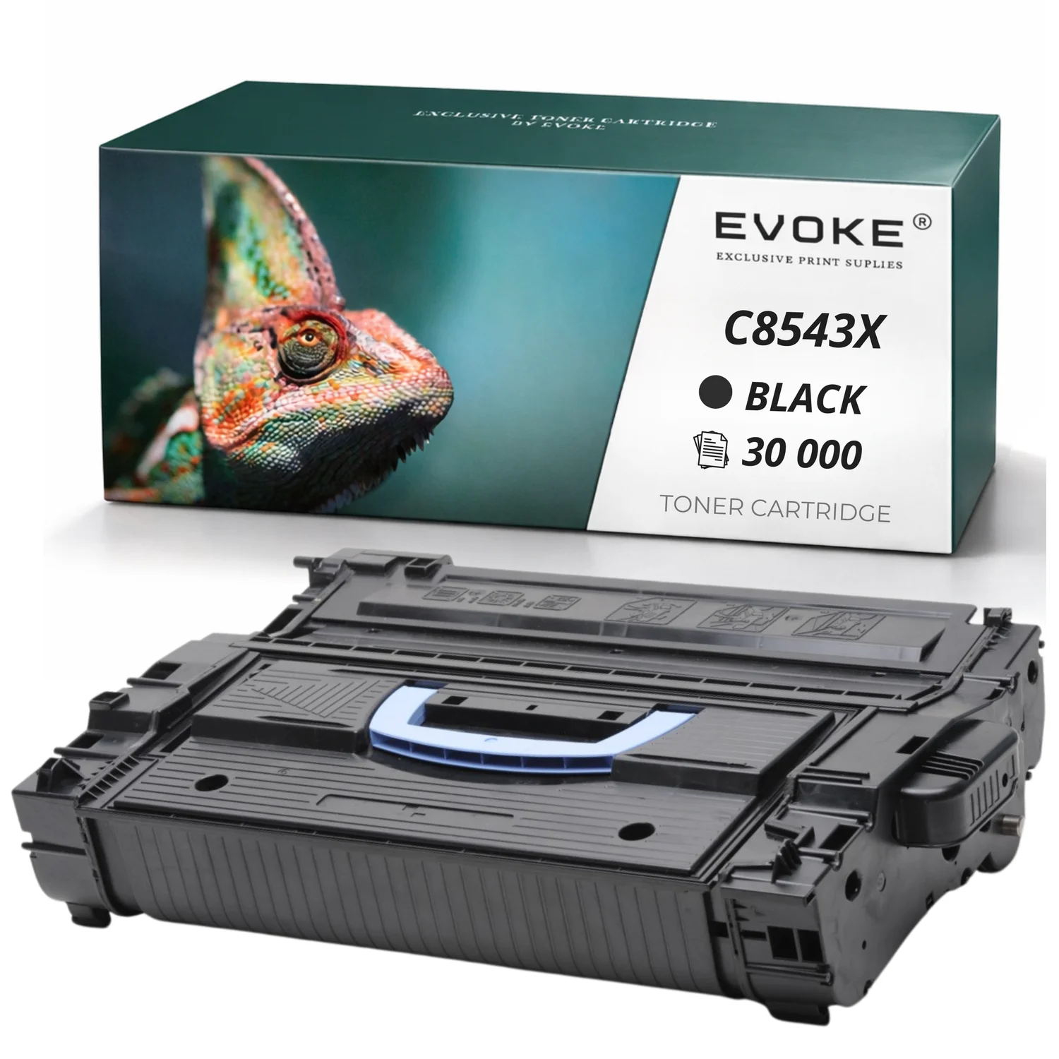 Evoke Compatibele Toner voor HP 43X C8543X Zwart 30000 Pagina's Laserjet 9000/9000Dn Mfp9000L 9050/9050Dn