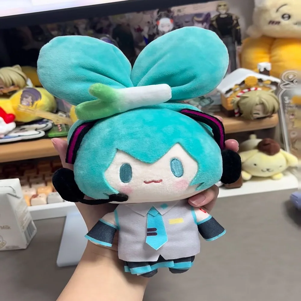 Hatsune Miku Kawaii Q Version Figure Doll Anime Peripheral Bag Pendant Toy Soft Ornament Toys Gifts Girl's birthday gift