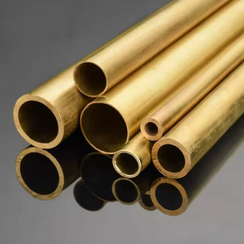 H62 CuZn38 Messing-Kapillarrohr, Länge 500 mm, Außendurchmesser 2,5–5,5 mm, Wandstärke 0,2–1,5 mm, Kühl-, HLK- und Messrohr – Detail 4