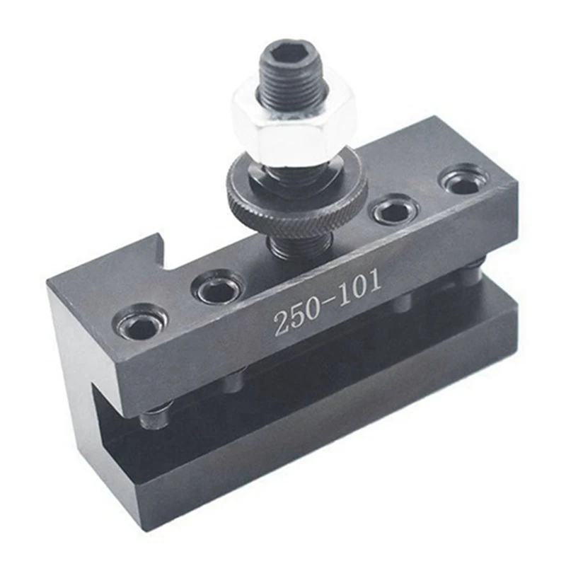 2Pcs 250-101&2Pcs 250-102 Turning And Facing Holder Quick Change Tool Post And Tool Holder