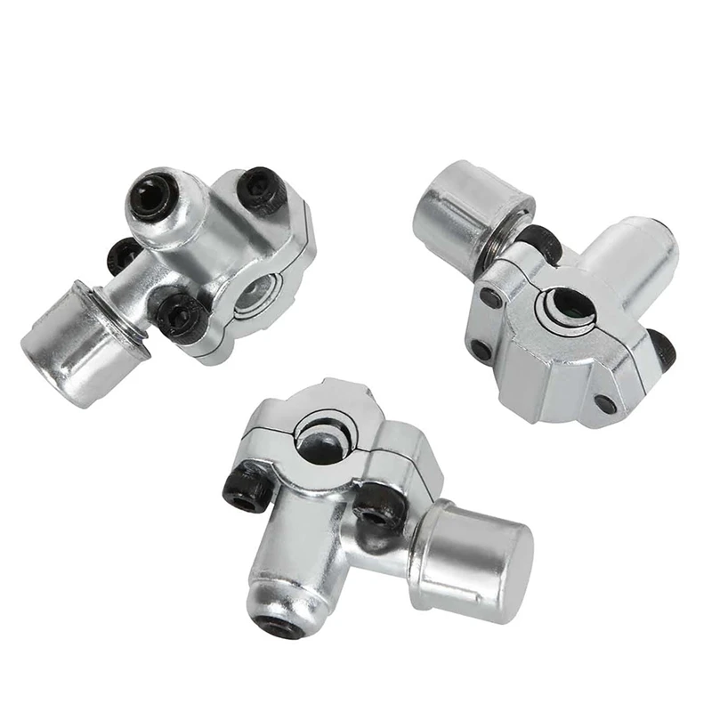 5Pack BPV-31 Piercing Valve Line Tap Valve Kits Adjustable For Air Conditioners HVAC 1/4 Inch,5/16 Inch,3/8 Inch Tubing