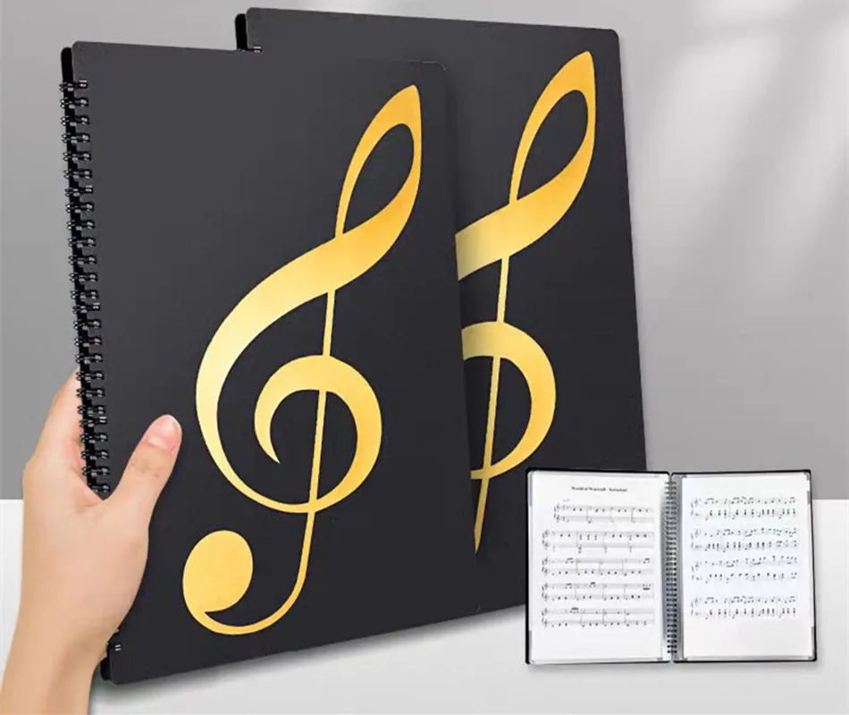 

Гибкая 20-страничная папка для фортепиано, папка для нот формата А4, зажим для нот, папка для нот, листы бумаги для фортепиано, переплет для практики