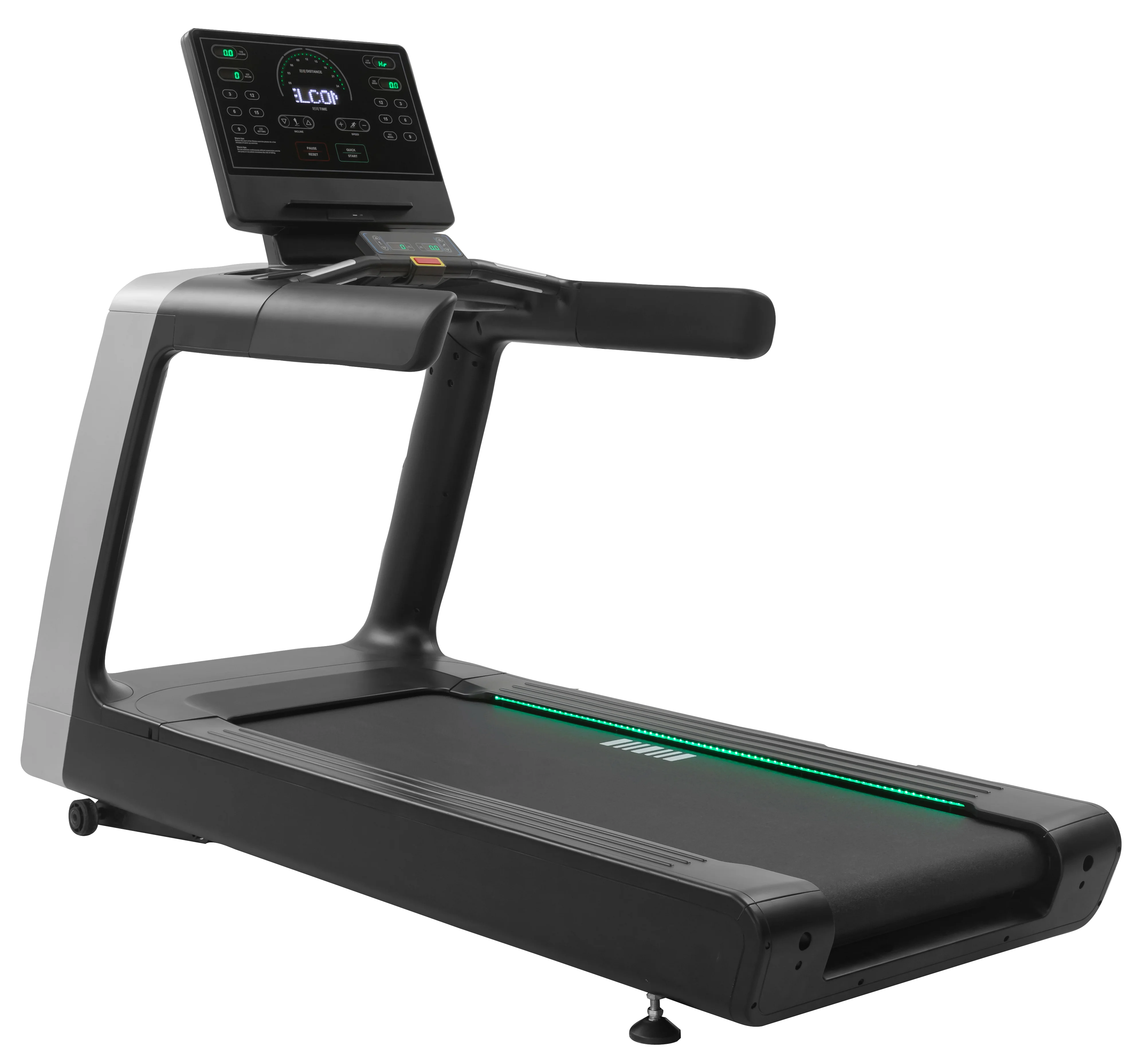 Hot Selling Commercial-Use Indoor Gym Fitness Equipment Heavy-Duty Electric Motorized LED Treadmill LCD Screen For Calorie