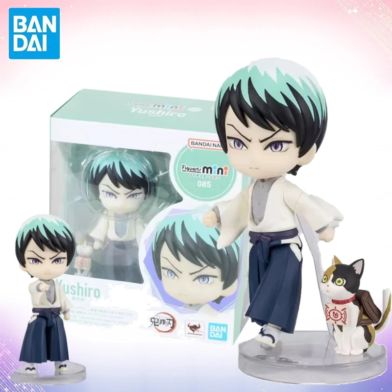BANDAI Original Figuarts Mini Demon Slayer Kimetsu no Yaiba Yushiro modelo Anime figura de acción Kit completo de juguete Hobby muñecas Juguetes