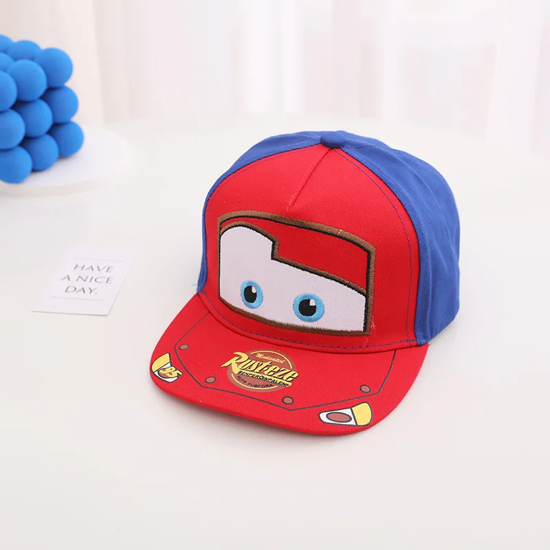 Casquette de baseball Disney Anime Cars Figure pour enfants, chapeau de style coréen pour garçons et filles, casquette de soleil Snapback Hip Hop ChimOutdoor