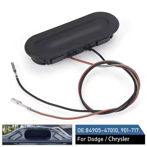 Rear Trunk Boot Release 5080529AD 05080529AB 05019203AA Dustproof ABS Plastic Tailgate Switch For Dodge Caravan 2005-2007