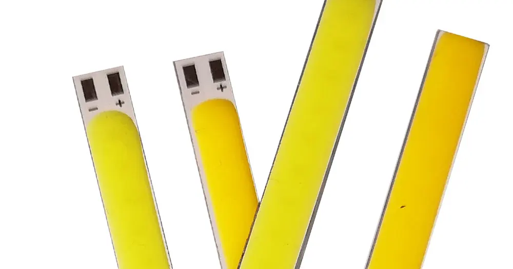 10 teile/los Sumbulbs 300x6mm 400x6mm 600x6mm Lange COB Streifen LED Licht bar 20W 17W 14W DC12-14V Flexible 60cm 40cm 30cm COB Lampe – Detail 9