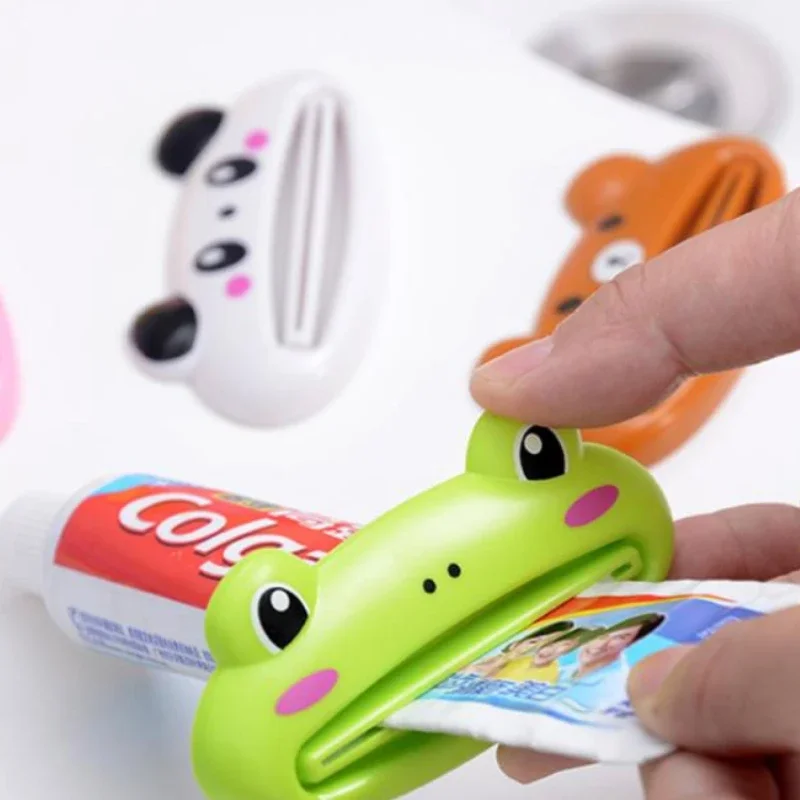 Cute cartoon animal multi-purpose toothpaste squeezer Korean version creative toothpaste squeezer dispenser bathroom accessories