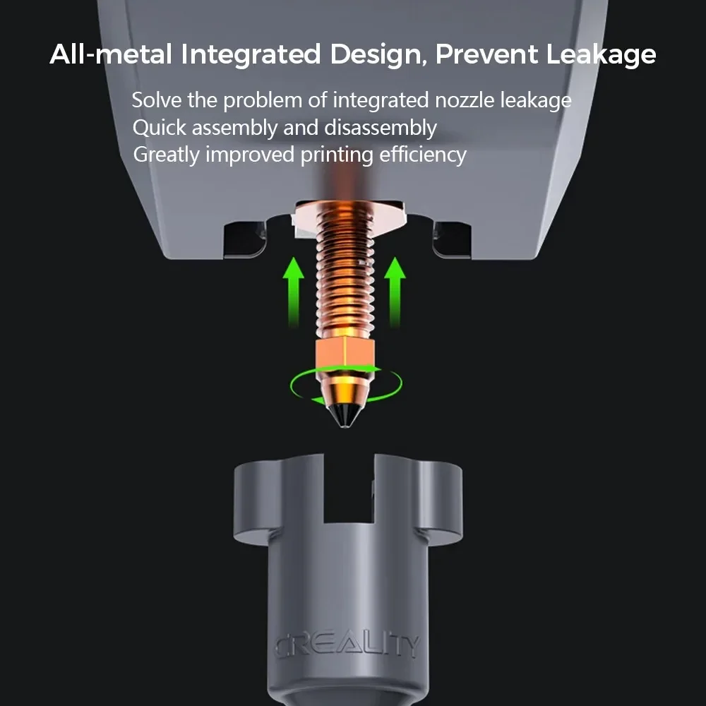 Creality X Phaetus Silicon Carbide Nozzle High-end Integrated Nozzle K1（2024）/K1 Max（2024）/K1C/K1 SE/Ender-3 V3/Ender-3 V3 Plus