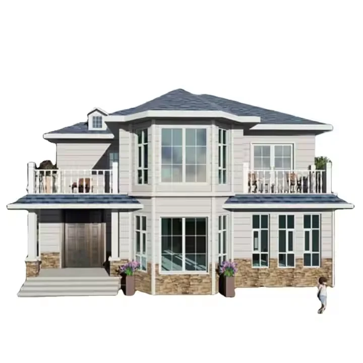 Modern Design Convenient and Elegant Light Steel Structure Mobile Villas for Home Living
